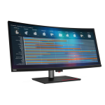 Lenovo ThinkVision P40w-20 39.7&quot UHD-Curved VA Antiglare Multiple Input Tilt 3Y